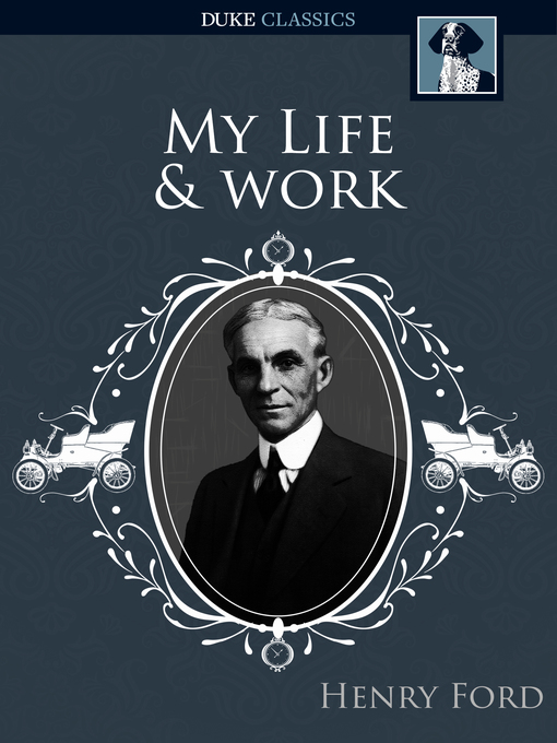 Title details for My Life and Work by Henry Ford - Wait list